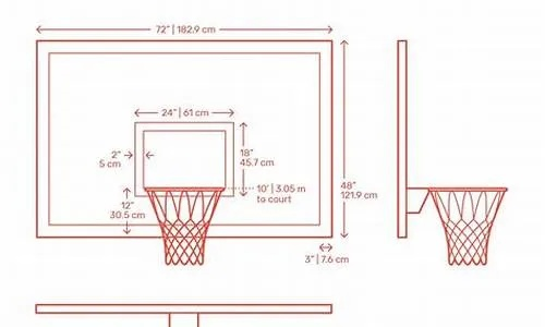 篮球场标准篮筐尺寸详解-第2张图片-www.211178.com_果博福布斯