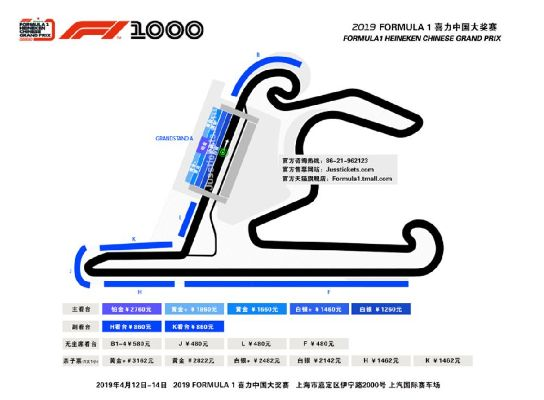 F1赛车比赛门票价格一览，买票攻略大介绍