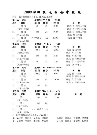 2019田径世锦赛时间表及比赛项目安排-第2张图片-www.211178.com_果博福布斯